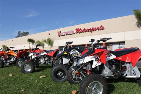 Temecula motorsport - Check out the Temecula Motorsports YouTube channel! (opens in new window) Follow Temecula Motorsports on Instagram! (opens in new window) Walk-In Hours. Monday 9 am - 7 pm; Tuesday 9 am - 7 pm; Wednesday 9 am - 7 pm; Thursday 9 am - 7 pm; Friday 9 am - 7 pm; Saturday 9 am - 6 pm; Sunday 10 am - 5 pm; Service Hours.